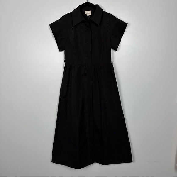 Tuckernuck Black Chloe Dress Size XS NEW NO BELT - Picture 7 of 12